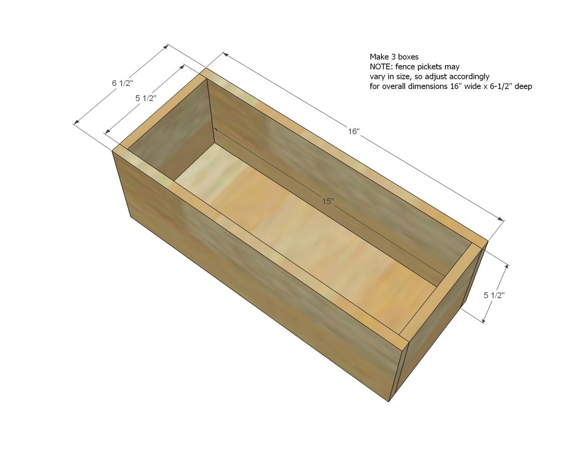 $10 Cedar Tiered Flower Planter or Herb Garden — step 1
