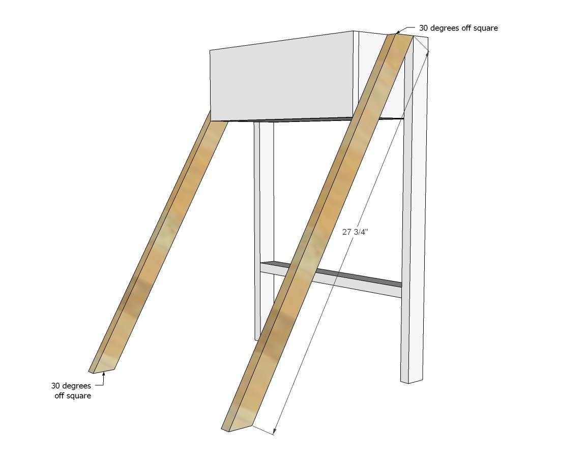 $10 Cedar Tiered Flower Planter or Herb Garden — step 4