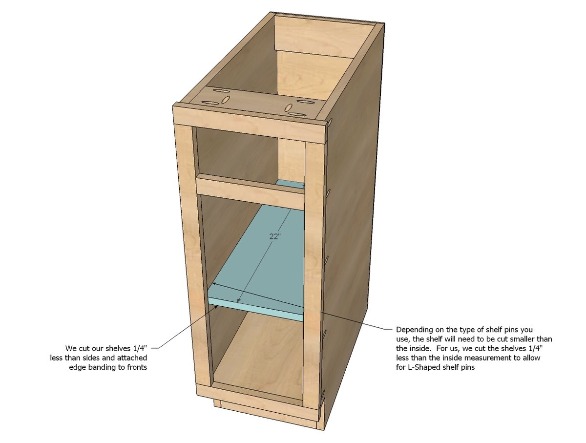 12" Base Cabinet Door/Drawer Combo (Momplex White Kitchen) — step 8