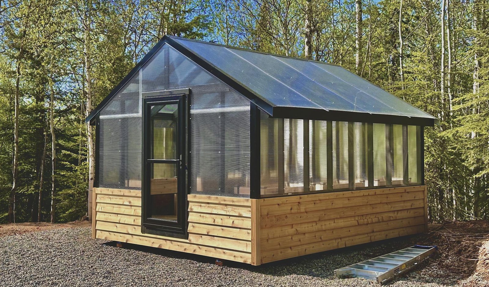 12x16 Greenhouse with Twinwall Glazing