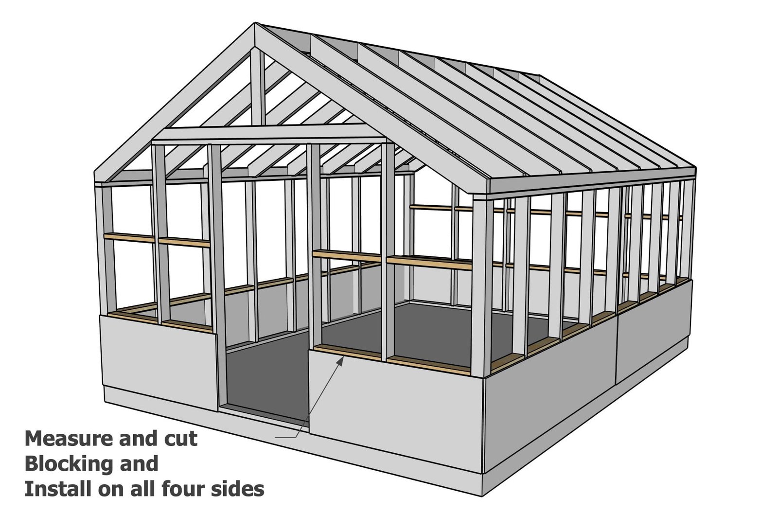 12x16 Greenhouse with Twinwall Glazing — step 10
