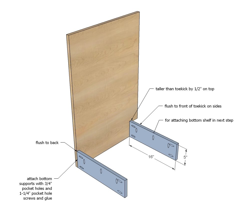 18" Kitchen Cabinet Drawer Base — step 2