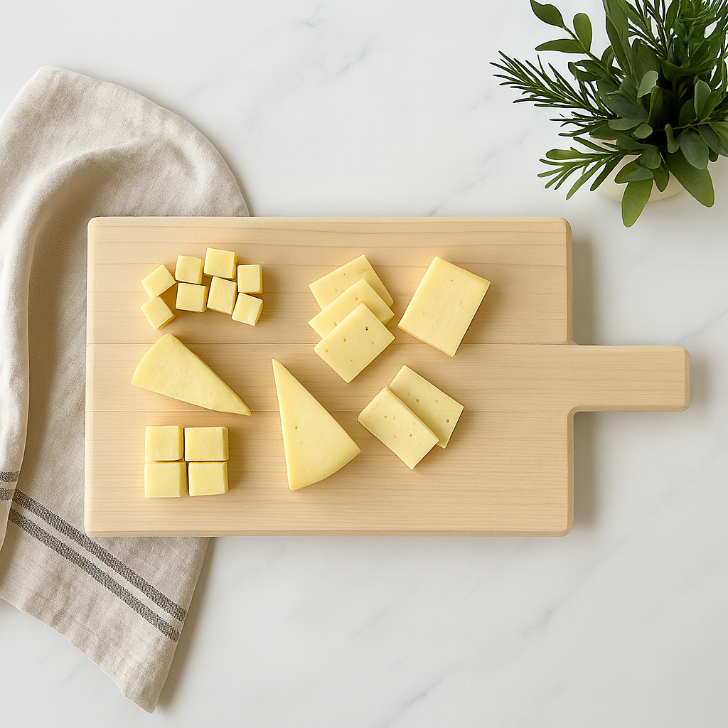 1x Pieced Footed Charcuterie Board