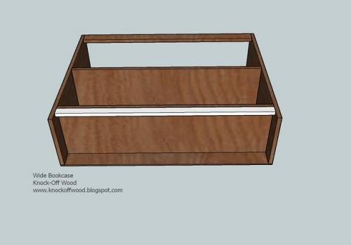1x12 Bookcase with Wainscoting Back — step 4