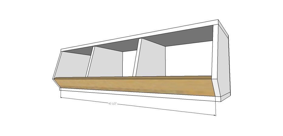 1x12 Stackable Wood Bulk Bins — step 3