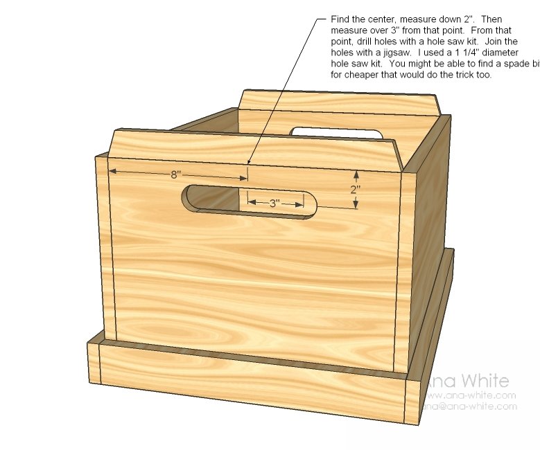 1x12 Stacking Toy Box Bin — step 5