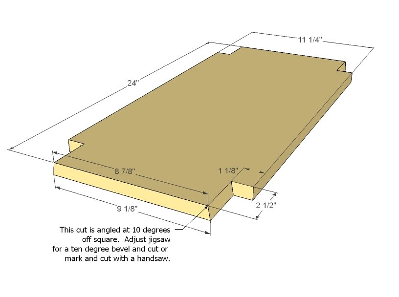 1x3 Sawhorse Desk — step 2