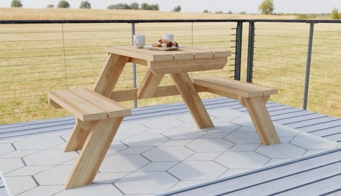2 Person Picnic Table