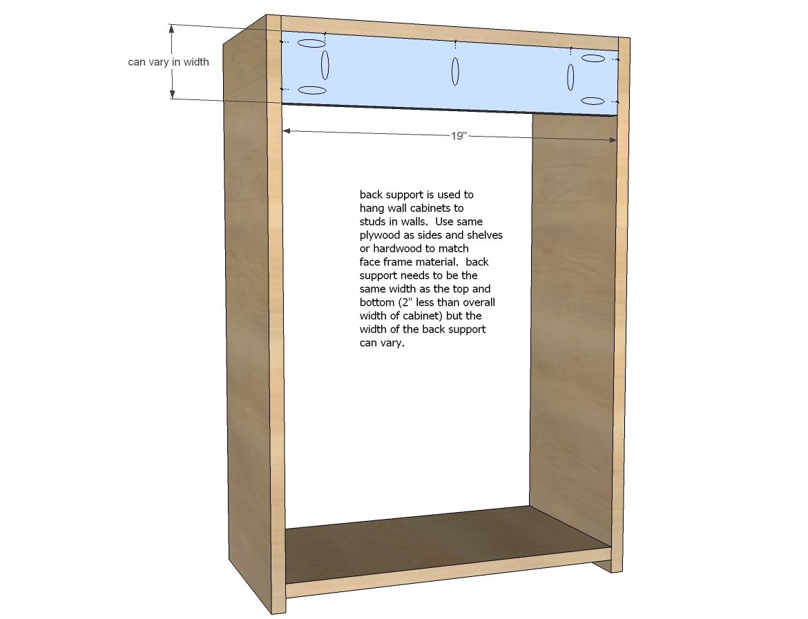 21" Wall Kitchen Cabinets — step 3
