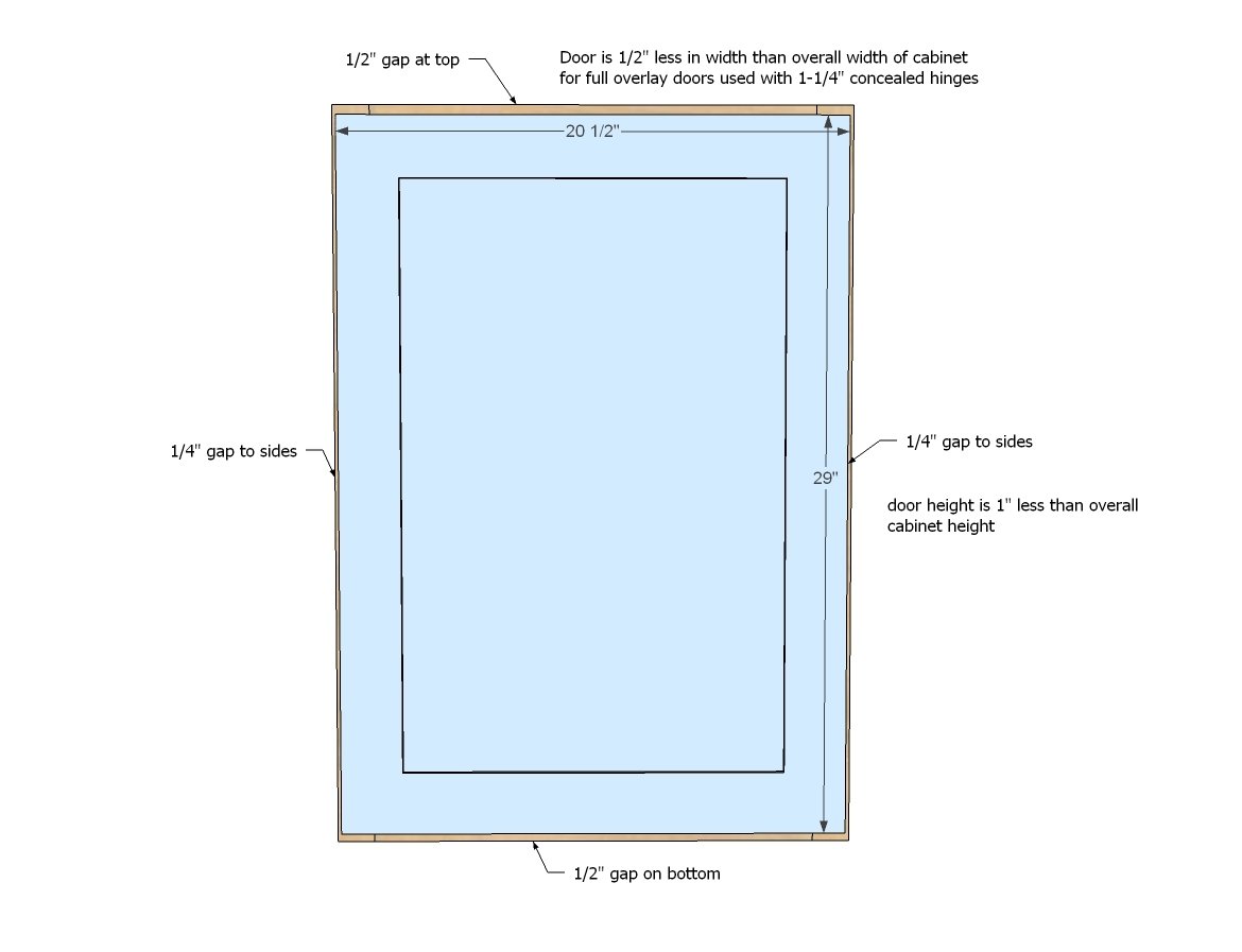 21" Wall Kitchen Cabinets — step 7