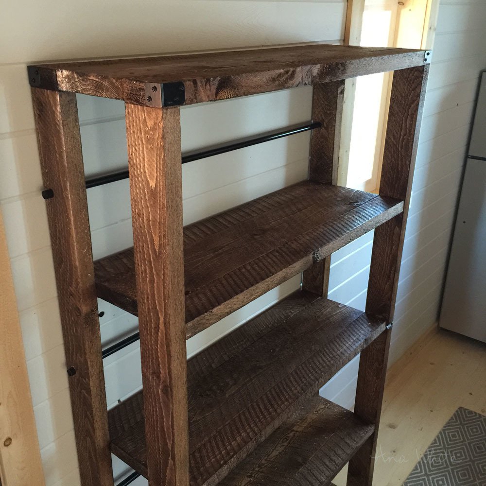 2x Wood Rolling Shelf — step 5