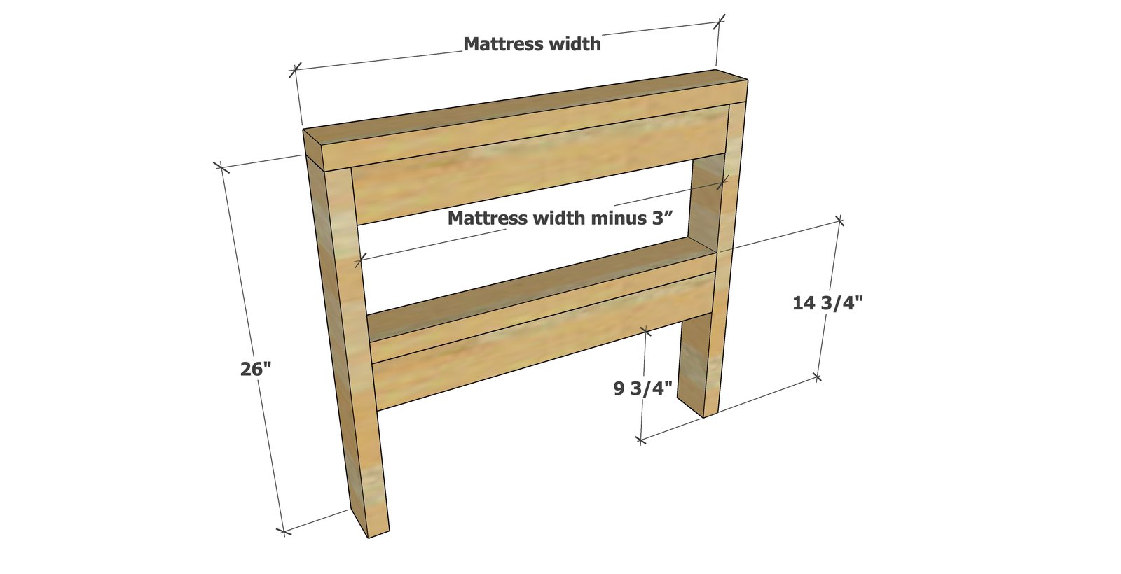 2x4 Outdoor Chaise Lounge — step 2