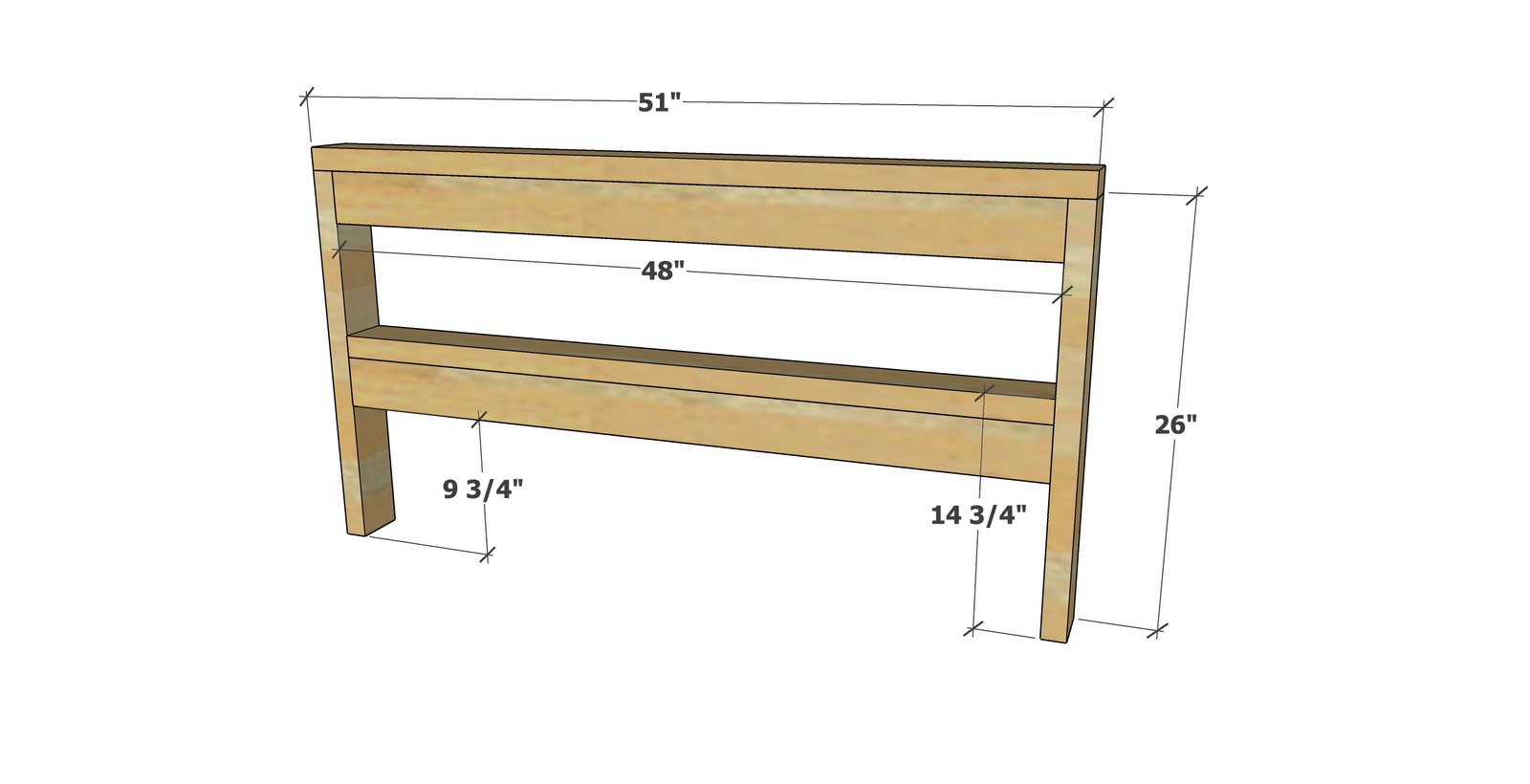 2x4 Outdoor Chaise Lounge — step 3