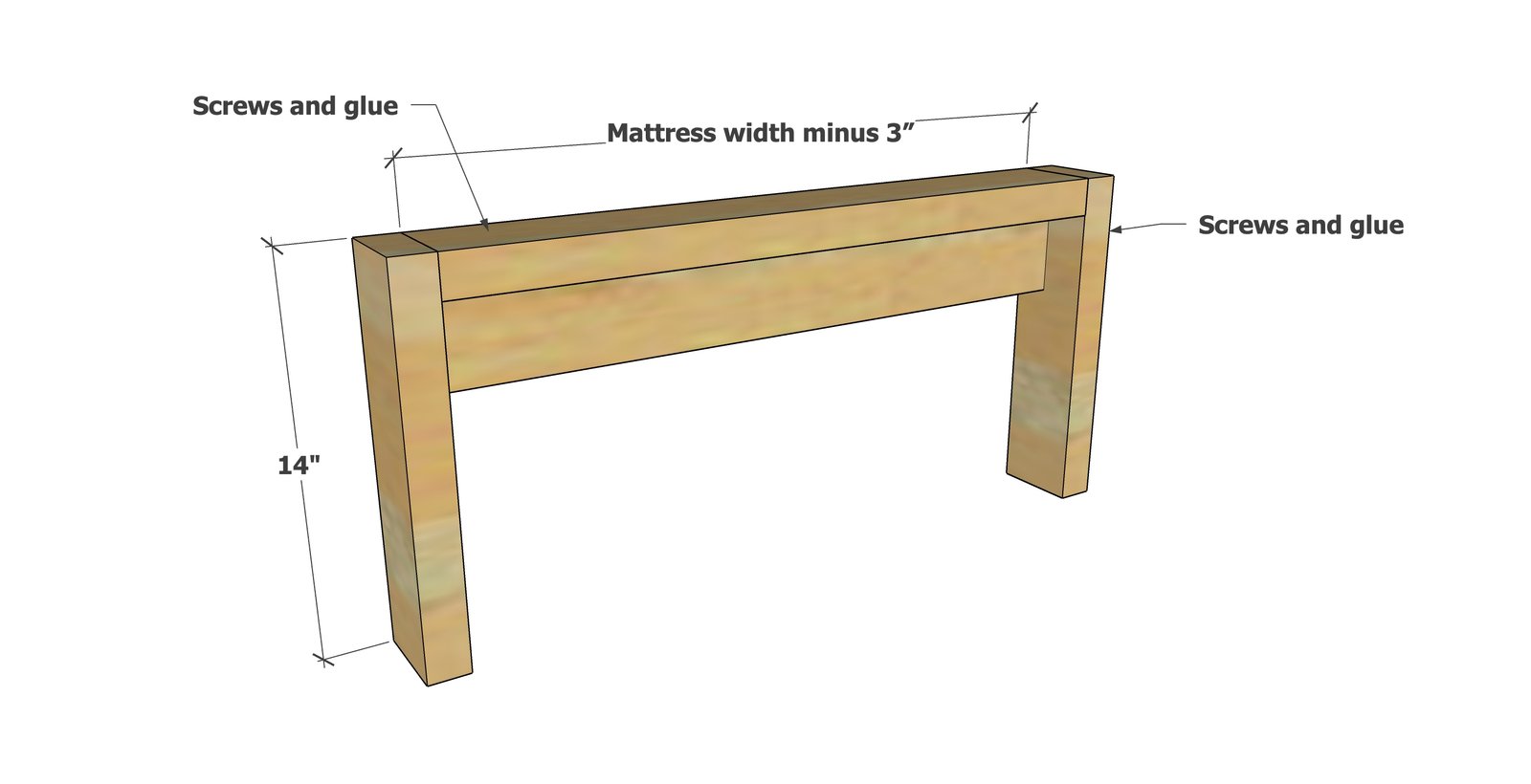 2x4 Outdoor Chaise Lounge — step 4