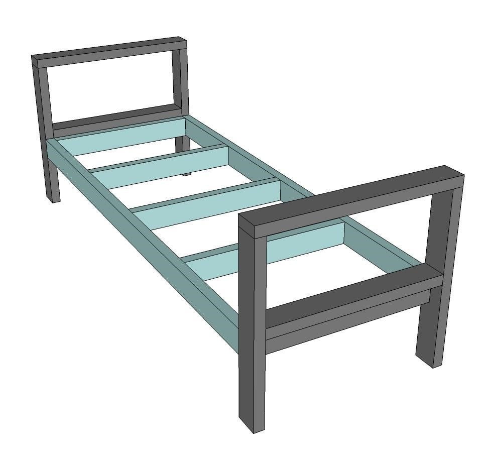 2x4 Outdoor Sofa — step 5