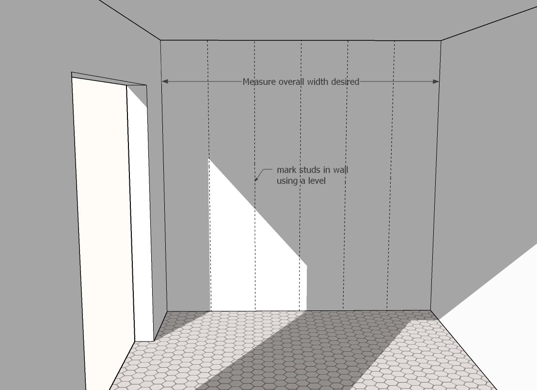 2x4 Storage Shelving — step 1