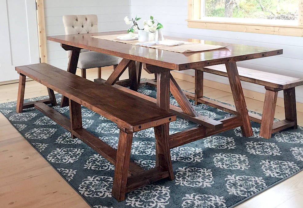 2x4 Truss Table
