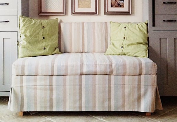2x4 Upholstered Banquette Seat