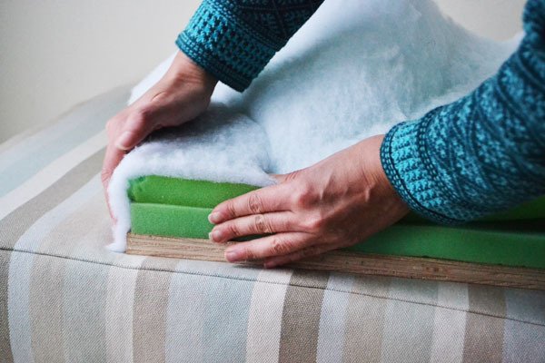 2x4 Upholstered Banquette Seat — step 6