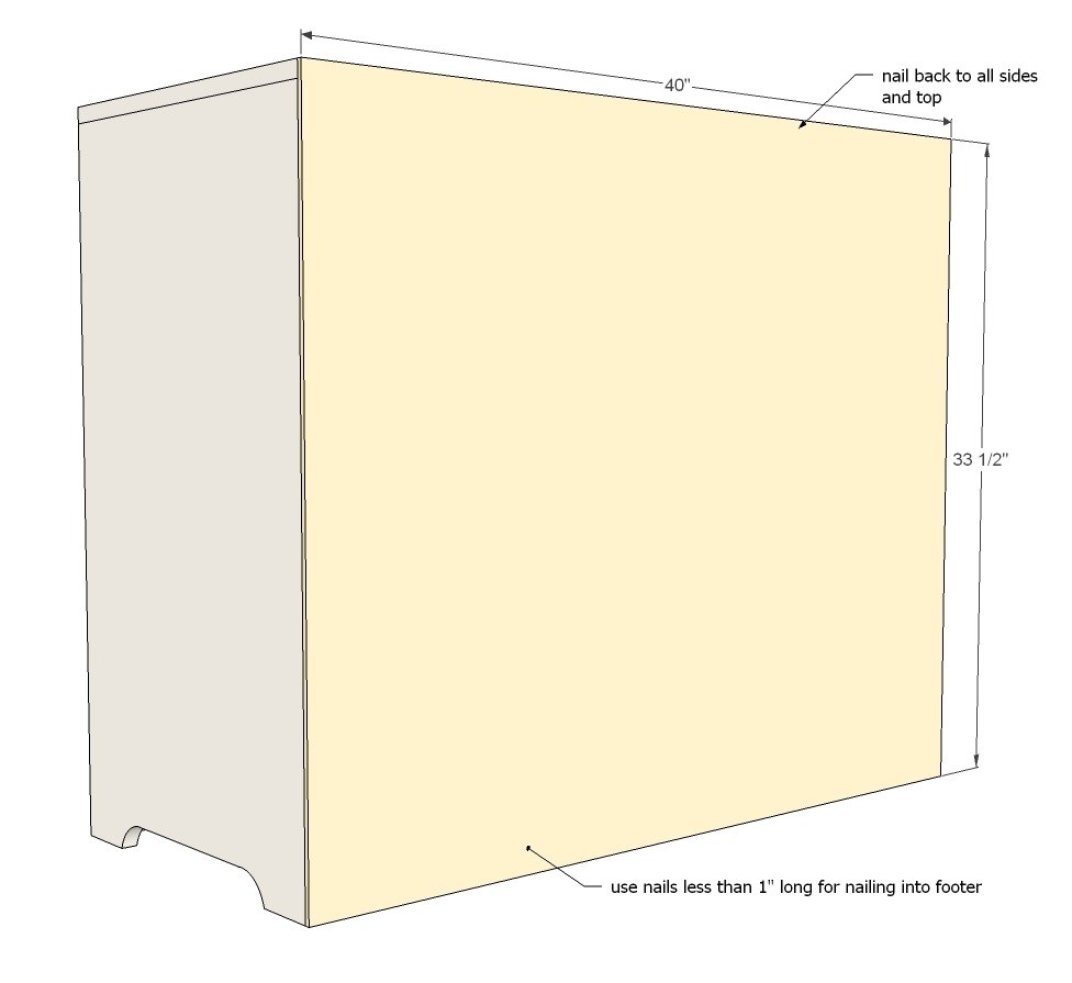 3 Drawer Dresser or Baby Changing Table — step 8