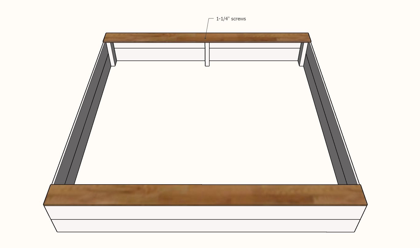 $30 Cedar Fence Picket Sand Box — step 4