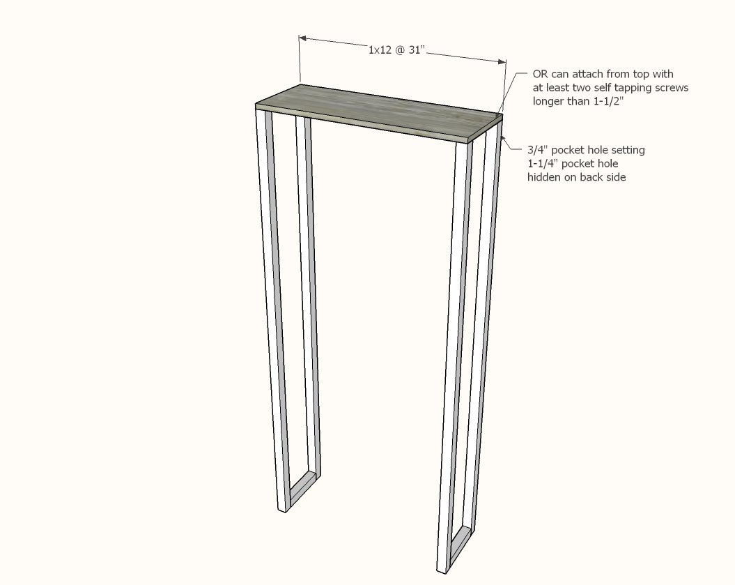 $30 Industrial Bookshelf — step 2