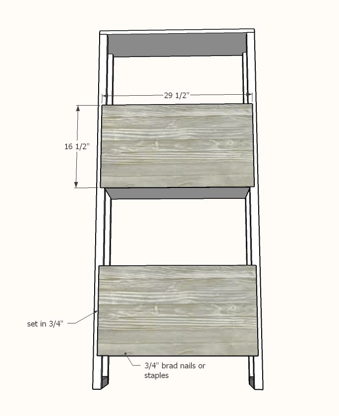 $30 Industrial Bookshelf — step 4