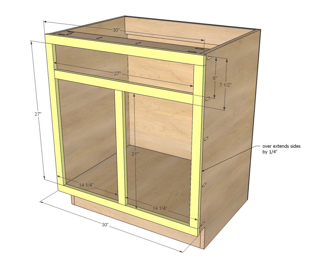 30" Sink Base — step 6