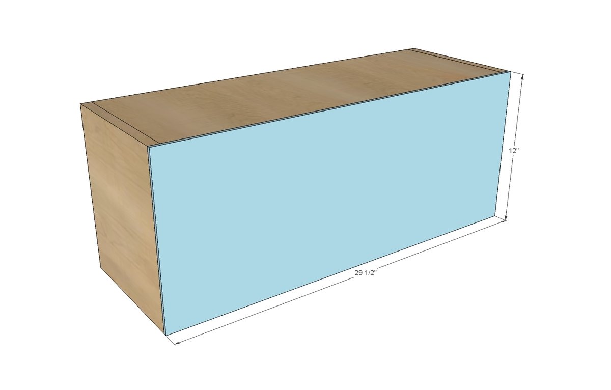 30" x 12" Above Range Wall Cabinet — step 3