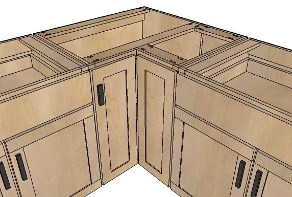 36" Corner Base Easy Reach Kitchen Cabinet — step 13