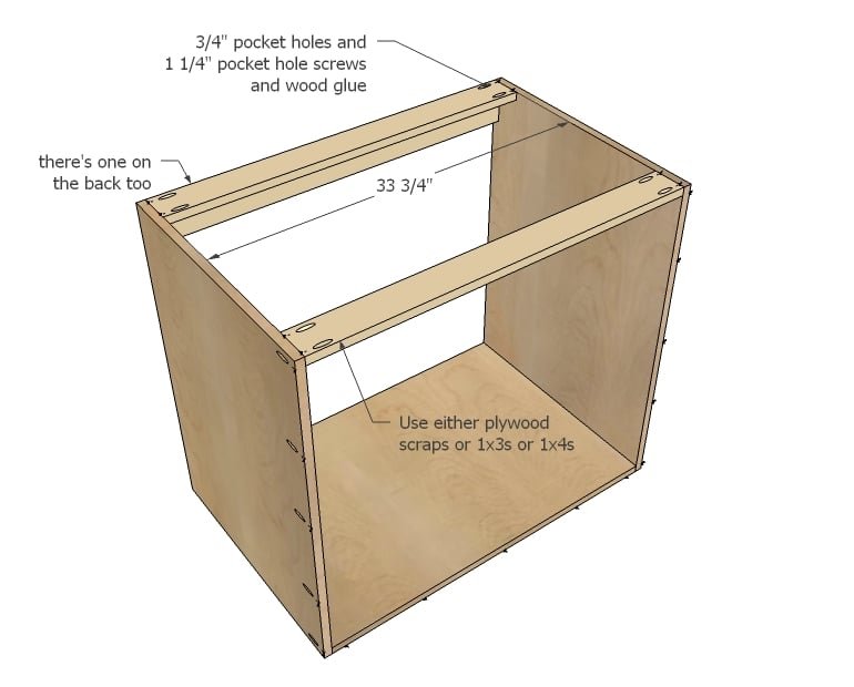 36" Corner Base Easy Reach Kitchen Cabinet — step 2