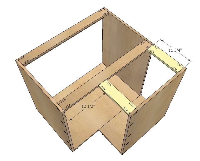 36" Corner Base Easy Reach Kitchen Cabinet — step 5