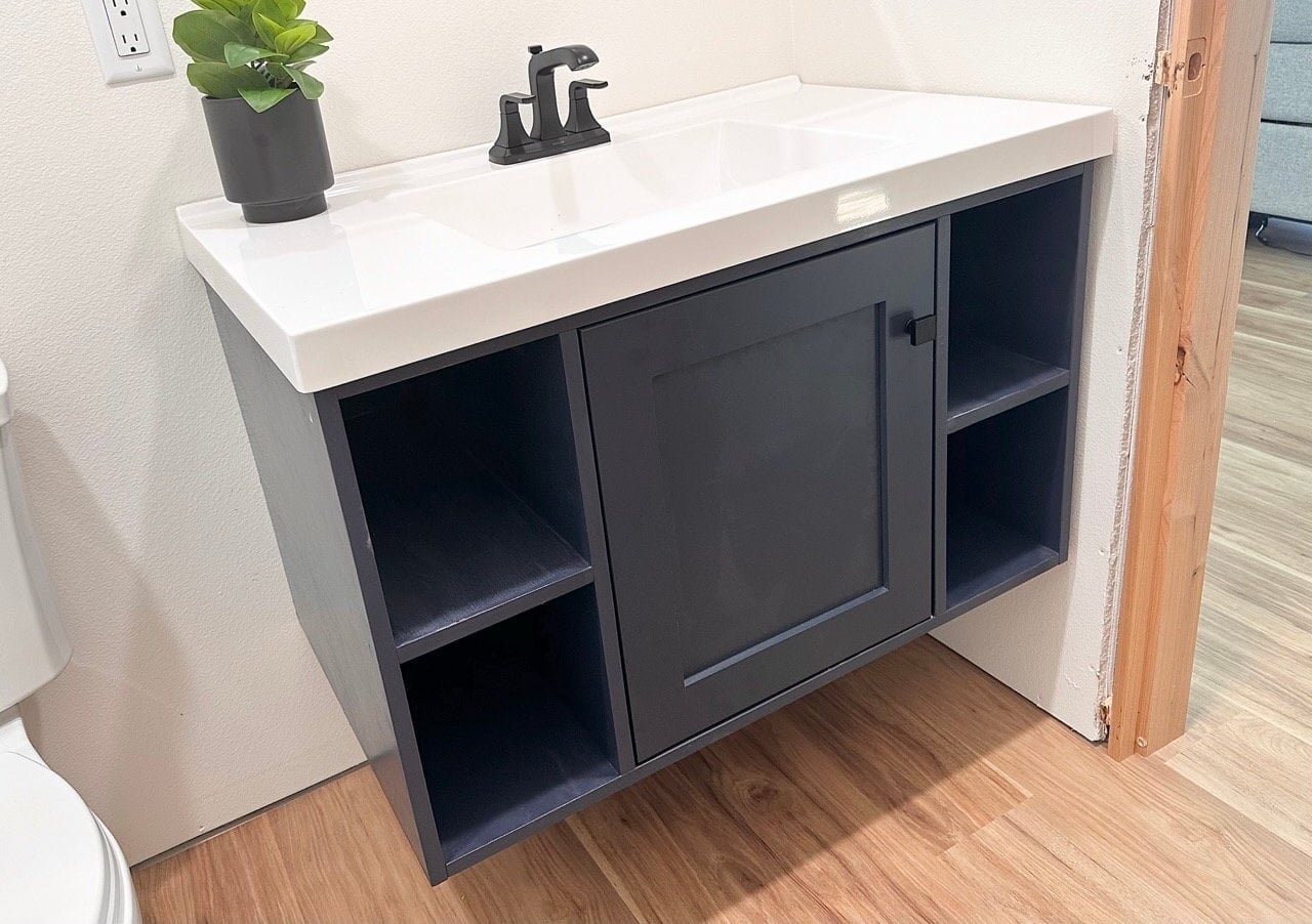 36" Floating Vanity Cabinet