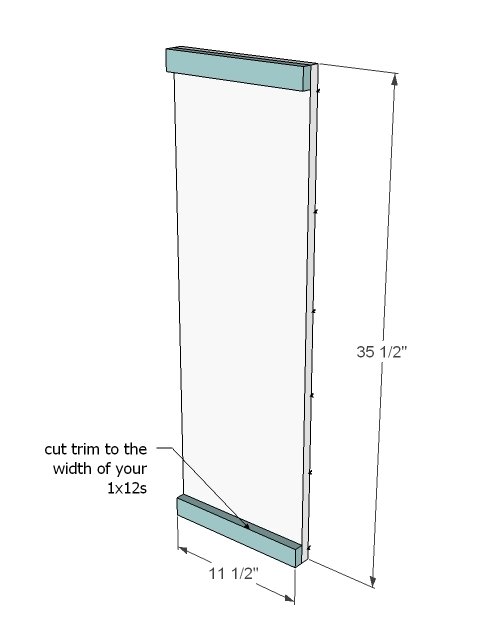 4 Drawer Simple Dresser — step 1