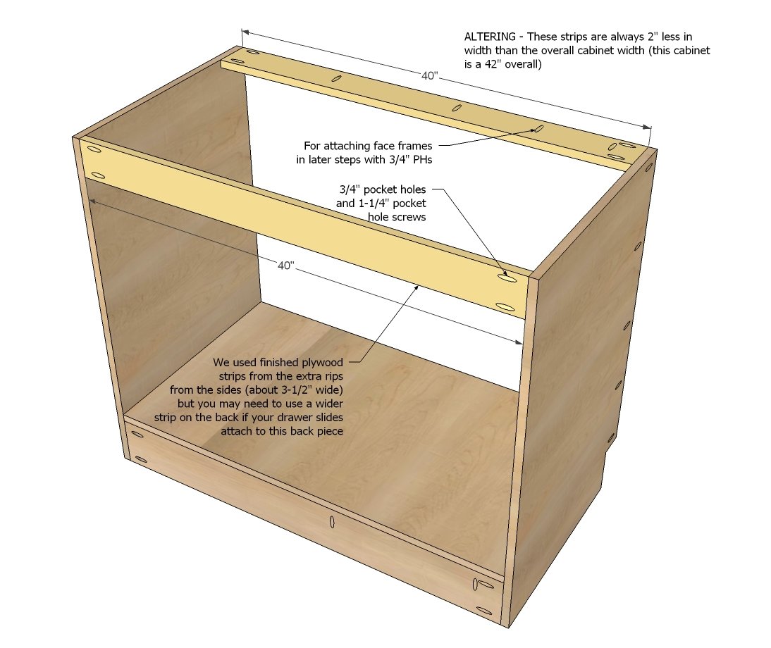 42" Base Blind Corner Cabinet — step 4