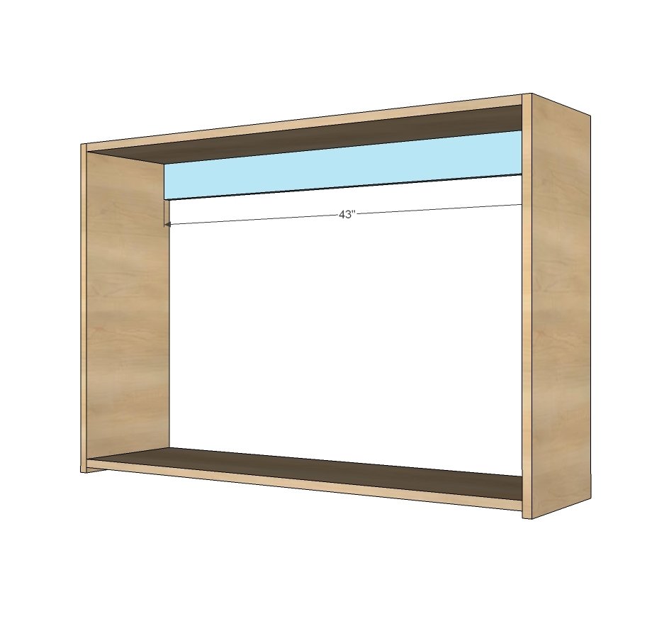 45" Wall Kitchen Cabinet — step 2