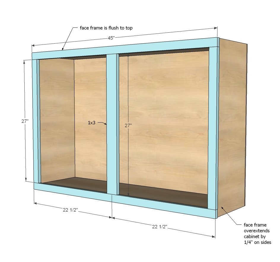 45" Wall Kitchen Cabinet — step 4