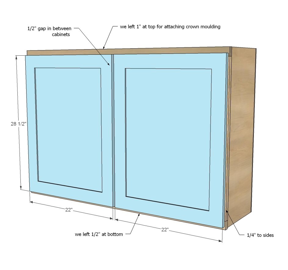 45" Wall Kitchen Cabinet — step 6
