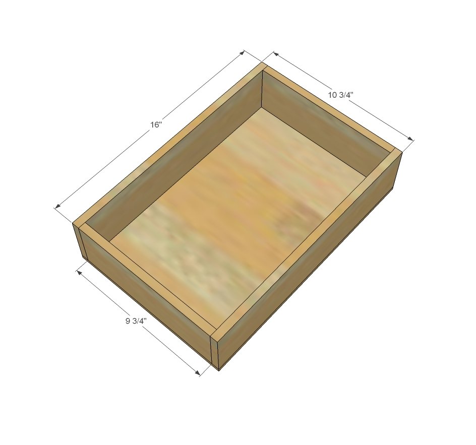 48" Open Shelf Center Bathroom Vanity — step 7