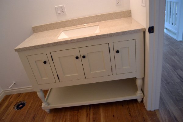 48" Turned Leg Vanity — step 8