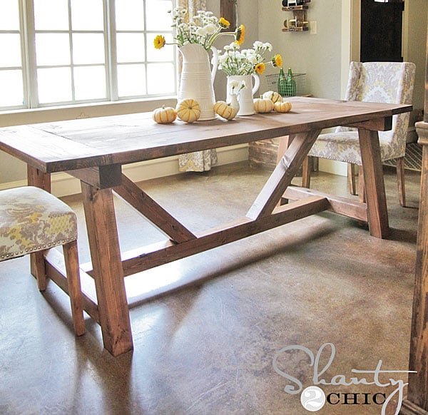 4x4 Truss Beam Table