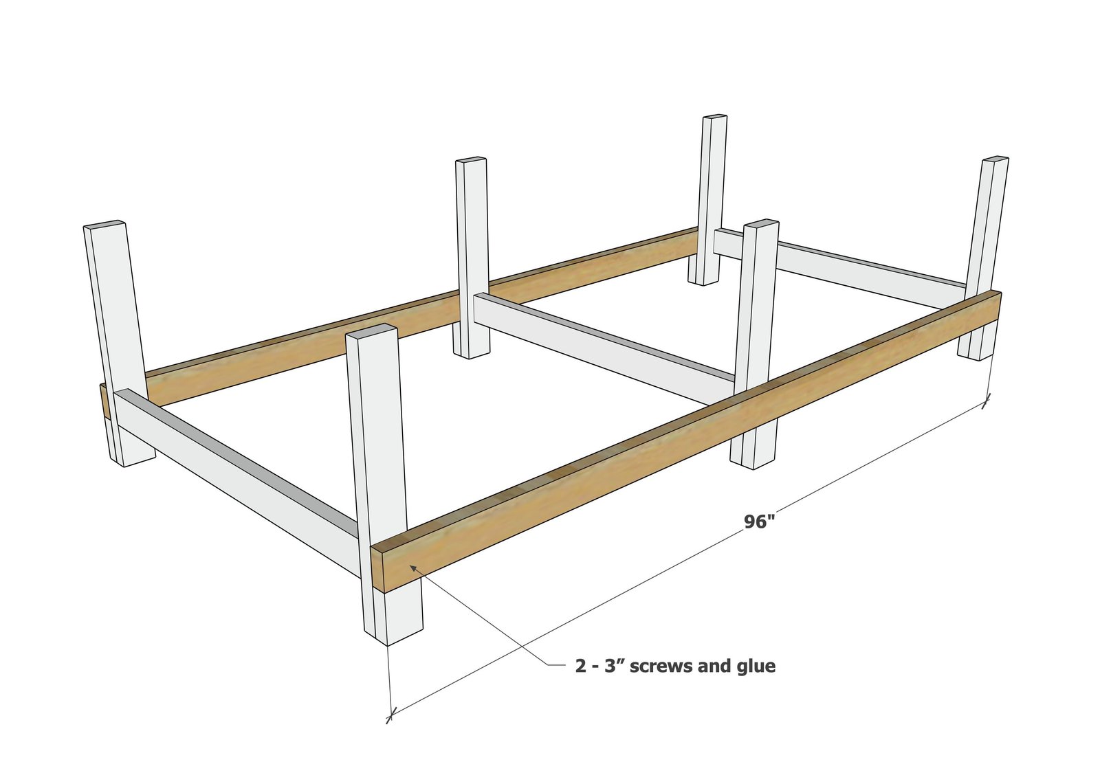 4x8 Work Table — step 3