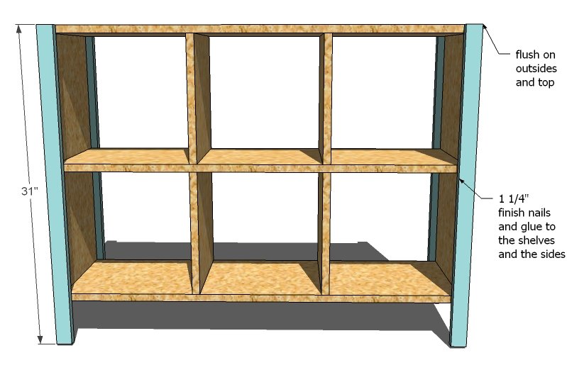 6 Cube Organizer — step 3