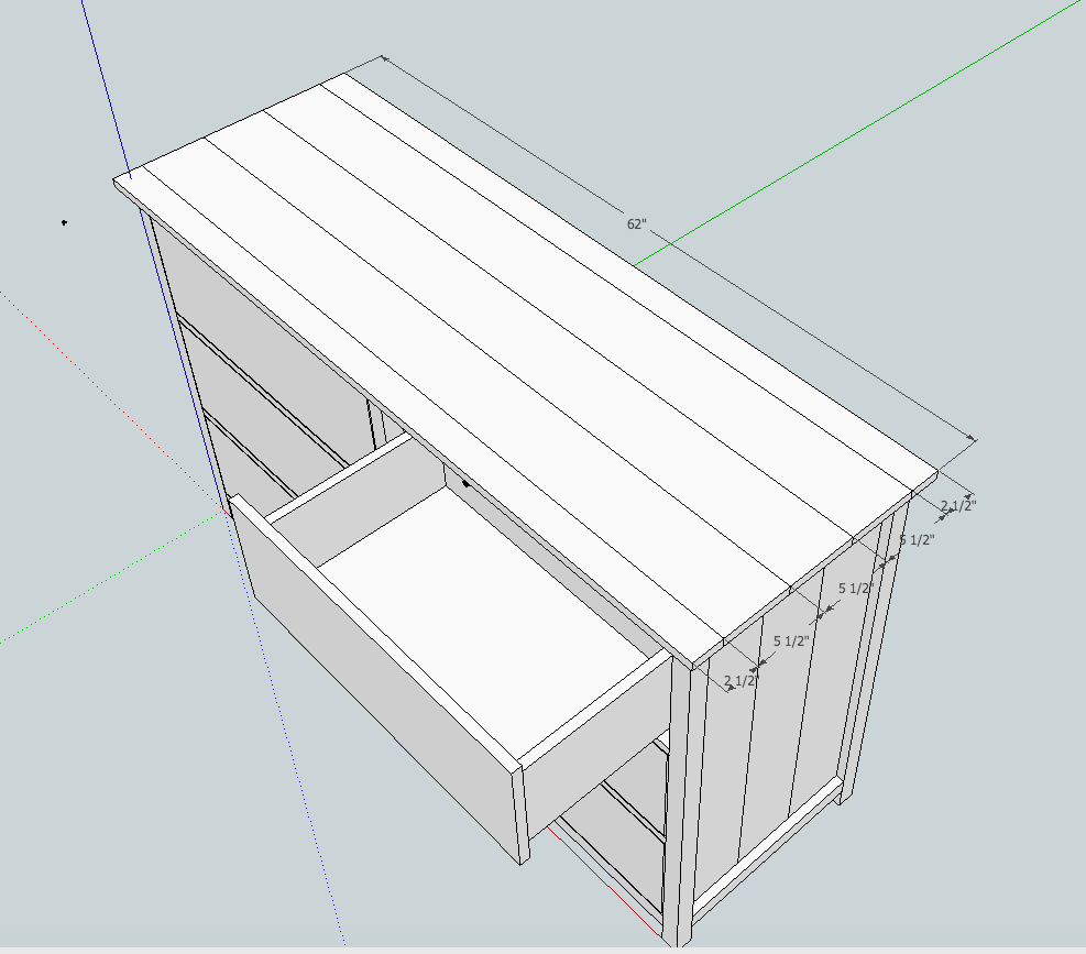 6 Drawer Bedroom Dresser — step 8