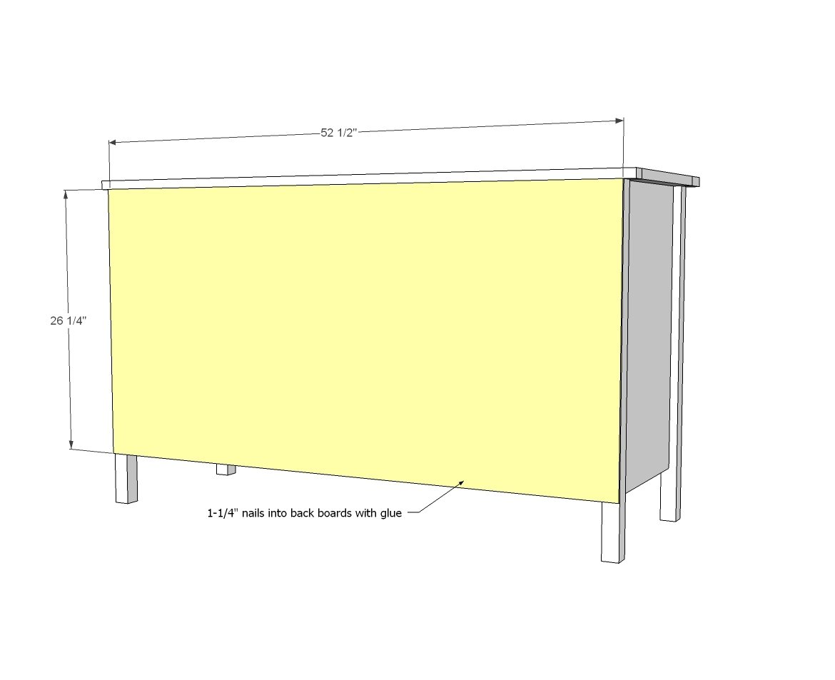 7 Drawer Extra Wide Dresser — step 9