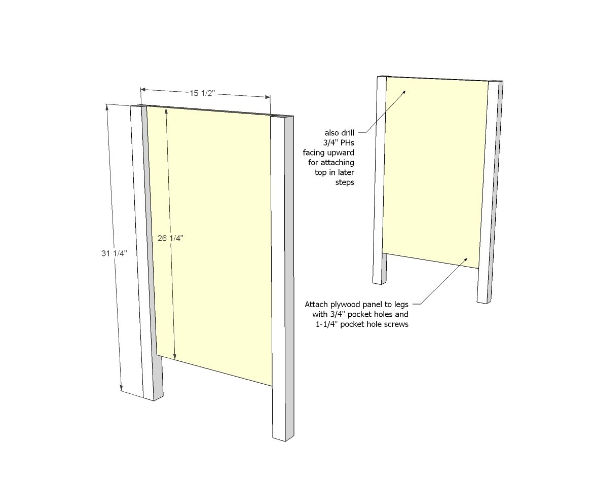 7 Drawer Extra Wide Dresser — step 1