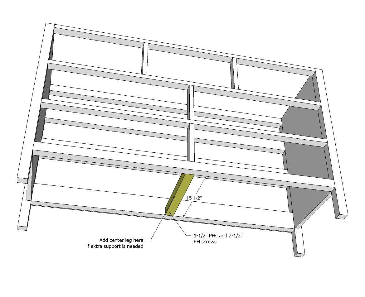 7 Drawer Extra Wide Dresser — step 4