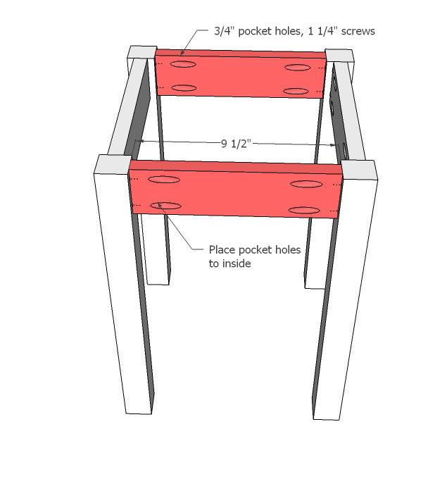 Adirondack Stool or End Table — step 2