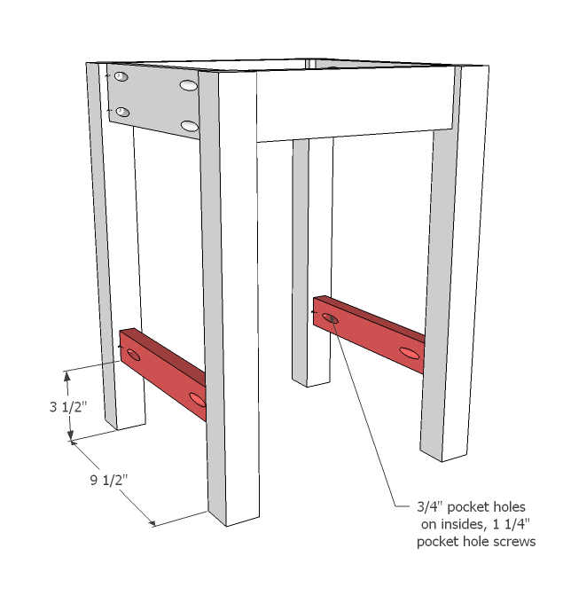 Adirondack Stool or End Table — step 3