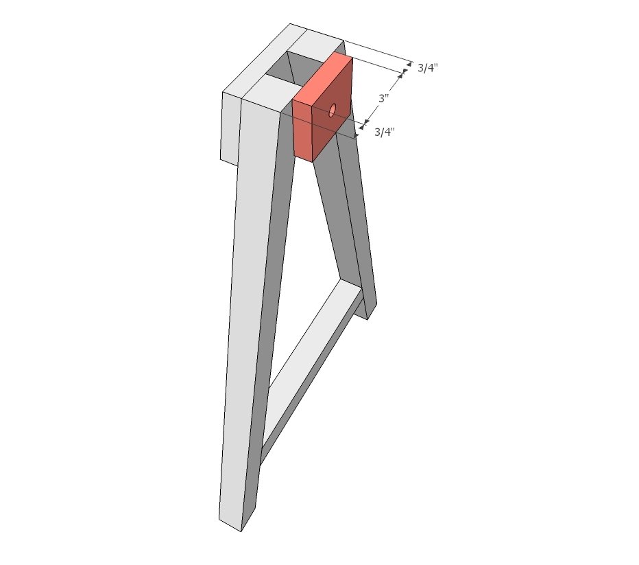 Adjustable Height Sawhorses for Desks — step 2